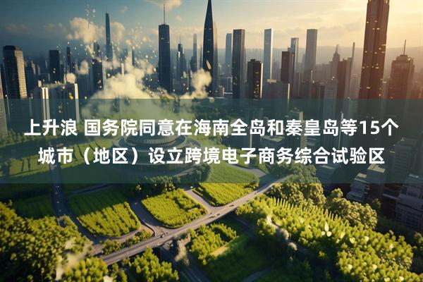 上升浪 国务院同意在海南全岛和秦皇岛等15个城市（地区）设立跨境电子商务综合试验区